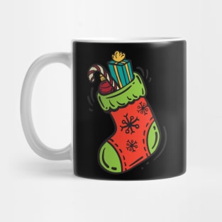 Stuffed Christmas Sock Mug